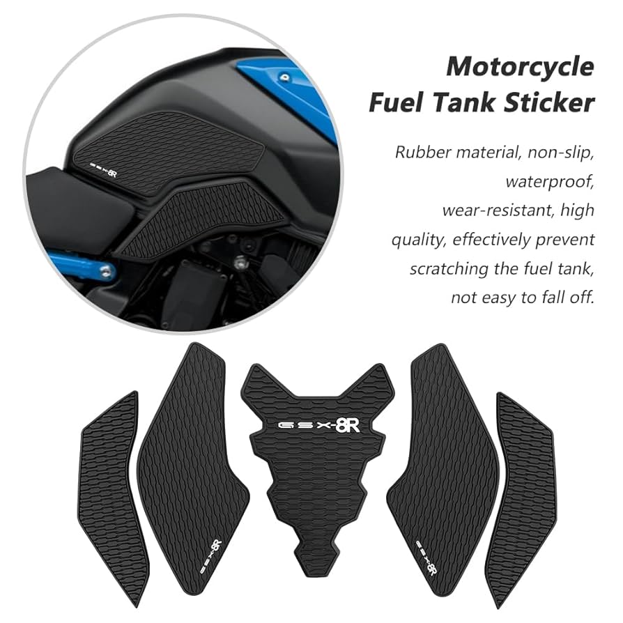 バイク タンクパッド GSX-8R GSX 8R 2024 樹脂ステッカー